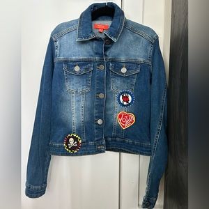 Denim jean jacket Butter big girl size Large - barely worn
